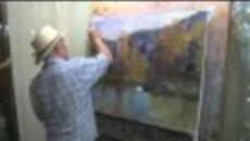 Невероятно ! Прекрасни коне ! Бързо Рисуване / Speed Painting - 'Charge' Oil on Canvas by Robert Hagan - Videoclip.bg