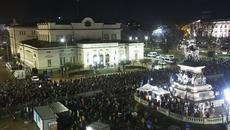 Протест пред парламента срещу промените в Изборния кодекс - Videoclip.bg