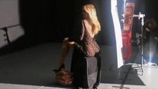 Lidija Bacic Lille - on the set - Videoclip.bg