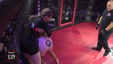 IG MODEL/FEMALE WWE PROSPECT HAS GOT JIU JITSU!!! Melissa Balic vs. Kelly Marin | FREE FIGHT - Videoclip.bg