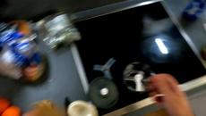 POV Chicken Sandwich with Honey Mustard Sauce - Videoclip.bg