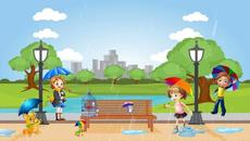 Дъжд, цоп и бурно море-детска песничка - Videoclip.bg