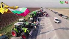 Протест на земеделски производители - Videoclip.bg