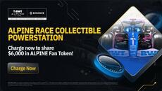 Печелете ALPINE токени на Binance Alpine Race Collectible PowerStation - Alpine NFT - Videoclip.bg