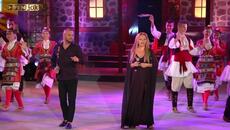 Надежда Славова и Здравко Петров - На гурбет отиваме / Конкурс за авторска песен Пирин Фолк 2023 - Videoclip.bg