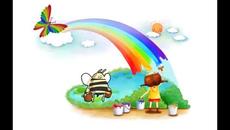Дъга - Детска песничка за Пролетта - Videoclip.bg
