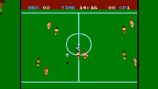 Nintendo Soccer 1985 Gameplay - Brazil vs. Computer Retro Sports Gaming - NES - Videoclip.bg