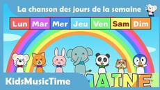 La chanson des jours de la semaine | Comptine pour apprendre les jours de la semaine | - Videoclip.bg