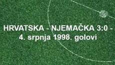 HRT: HRVATSKA - NJEMAČKA 3:0 - 4. srpnja 1998. golovi - Videoclip.bg