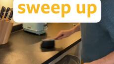 6 phrasal verbs for cleaning #shorts - Videoclip.bg