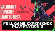 VALORANT Console Limited Beta PS5 Gameplay | Full Game Experience on PlayStation 5 | VictaTheDragon - Videoclip.bg