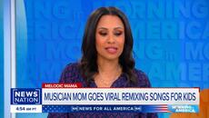 Mom goes viral remixing songs using baby toys | Morning in America - Videoclip.bg