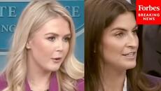Karoline Leavitt Spars With Reporter Over 'Legality' Of Trump's IG Firings While Defying 30 Day Law - Videoclip.bg
