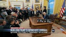 Elon Musk joins Trump in Oval Office to defend government overhaul - Videoclip.bg