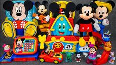 Satisfying with Unboxing Mickey Mouse Roller Coaster Jumbo Fun House Playset | Review Toys ASMR - Videoclip.bg