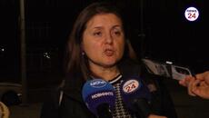 Биршен Ибрямова, съпругата на задържания депутат от кръга на Доган Джейхан Ибрямов говори пред медии - Videoclip.bg