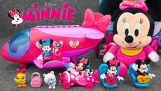 Satisfying with Unboxing Disney Minnie Mouse Cute Pink Airplane Playset | Review Toys ASMR - Videoclip.bg