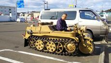 На пазар със странен автомобил всъдеход - забавно - Shopping at kettenkrad‼  ️ - Videoclip.bg