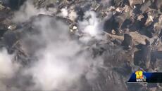 SkyTeam 11 over aftermath of massive Baltimore fire - Videoclip.bg