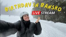 LIVE From Bansko, Bulgaria | Belated Birthday Walking Tour - Videoclip.bg