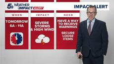 Latest Weather | Strong storm system to bring severe weather, high winds, and snow Tuesday - Videoclip.bg