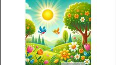 Първа Пролет.Весело Детско Стихче - Videoclip.bg