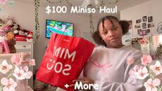 Huge and aesthetic miniso haul + more : cute items, shoes, figures, drinks, etc. ♡ - Videoclip.bg