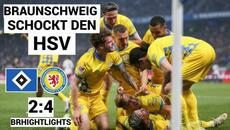 HSV - Eintracht Braunschweig | 2:4 | Hightlights | 2. Bundesliga, 29. Spieltag 2024/25 - Videoclip.bg