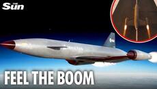The hypersonic SPACE jet flying 4,000mph from London to New York in 60 mins - Videoclip.bg