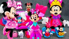 8 minute Satisfying with Unboxing Minnie Mouse Fashion Closet Playset| Review Toys ASMR TOYS - Videoclip.bg