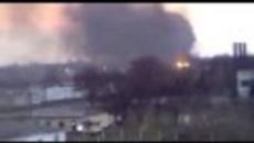 Взривове в Руският Кривой Рог (Видео) Евакуират хора в екшън от горящи танкове - Videoclip.bg