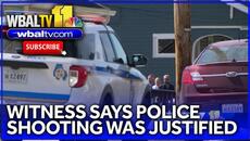 Witness: Police shooting was justified, could've been handled differently - Videoclip.bg