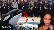 Rihanna - Trainer 'Jessica Radcliffe' K!lled in an Orca Whale Attack (Official Ai Video Music ) - Videoclip.bg