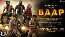 BAAP - Official Trailer | Sunny Deol | Sanjay Dutt | Mithun Da | Jackie Shroff | New Movies 2025 - Videoclip.bg