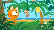 Кокосы и бананы! Детская дискотека! Песенки для детей от Котэ - Videoclip.bg