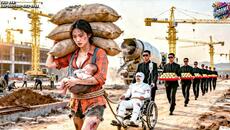 Poor Girl Works 20 Hours Daily for Dying Husband — He Awakens as a Missing Billionaire to Repay Her - Videoclip.bg