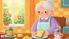 РАНОБУДНАТА БАБА.Весело Детско Стихче - Videoclip.bg