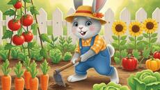 Зайко Градинаря..Весело Детско Стихче - Videoclip.bg