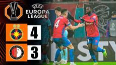 FCSB vs Feyenoord 4-3 Rezumat/Highlights • Liga Europa UEFA 2025-26 - Videoclip.bg