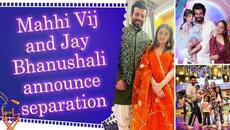 Mahhi Vij and Jay Bhanushali break silence on marriage, announce separation after 15 years - Videoclip.bg