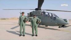 President Droupadi Murmu undertook a sortie in the indigenous Light Combat Helicopter Prachand - Videoclip.bg