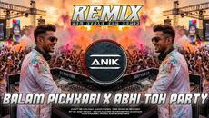 Balam Pichkari X Abhi Toh Party Remix | Holi Festival Dance Mix 2026 | Dj Anik Remix - Videoclip.bg