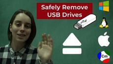 How to SAFELY Remove USB Drives from your Computer | Windows / Mac / Linux - Videoclip.bg