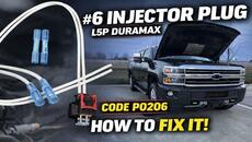 P0206 Duramax L5P #6 injector pigtail replacement - Videoclip.bg