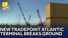 Officials break ground on new Tradepoint Atlantic terminal - Videoclip.bg