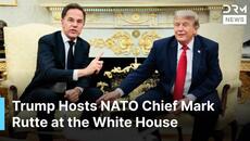 President Trump Meets NATO Secretary General Mark Rutte for High-Stakes Security Talks | AC1N - Videoclip.bg