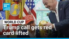 FIFA lifts Balogun's World Cup suspension after Trump calls Infantino • FRANCE 24 English - Videoclip.bg