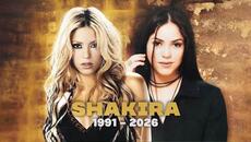 Shakira - Music Evolution | 1991 - 2026 - Videoclip.bg