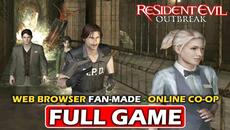 RESIDENT EVIL OUTBREAK - WEB BROWSER Fan-Made | ONLINE CO-OP Walkthrough Gameplay FULL GAME - Videoclip.bg