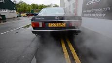 Mercedes 560sec W126 Cks Sport Quad Tailpipe exhaust - Videoclip.bg
